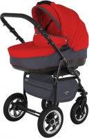 Коляска-трансформер Adamex Nitro 1M Gray red