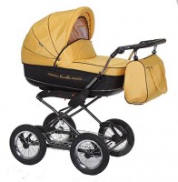 Универсальная коляска Wiejar Nicolla 2в1 02 Black yellow