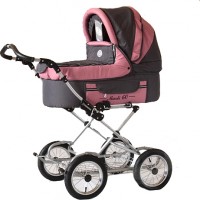 Универсальная коляска Prampol Marti 60 2in1 Grey pink