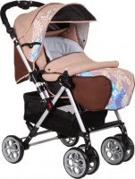 Прогулочная коляска Capella S-802WF Сибирь 2014 Beige brown