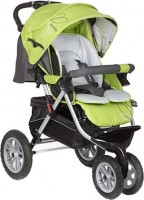 Прогулочная коляска Capella S-901WF Air Lime grey