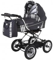 Коляска люлька Baby Care Sonata Dark grey