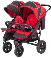 Прогулочная коляска Baby Care Cruze duo Red