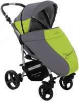 Прогулочная коляска Bebetto Magelan 134 Light green grey