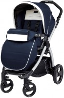 Прогулочная коляска Peg-perego Book Plus Completo на шасси Book black silver Luna