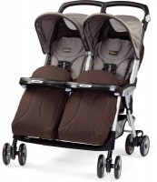 Прогулочная коляска Peg-perego Aria Twin Chocolat