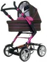 Универсальная коляска FD Design 4-Tec (2 в 1) Raspberry dark brown