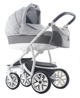 Универсальная коляска Bebetto Torino (2 в 1) SL07 Light grey dark grey