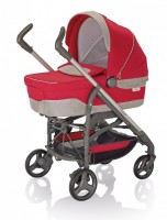 Универсальная коляска Inglesina KA35G6LNR  Trilogy 3 в 1 на шасси Trilogy Slate Luna Red