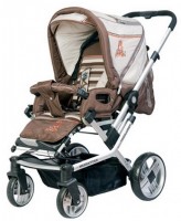 Коляска-трансформер Baby Care Manhattan Air-4S Brown