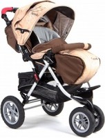 Прогулочная коляска Capella S-901WF Air Beige brown