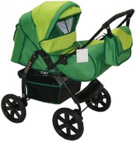 Коляска-трансформер Kacper Sport Laser 938/506 Green