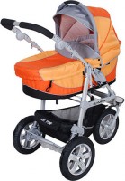 Коляска люлька Carmella Happy Baby Olimpia NEW Orange