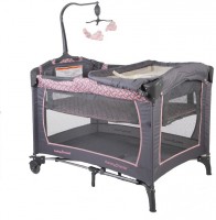 Манеж-кровать Baby Trend Trend Grey pink