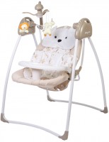 Качели-шезлонг Baby Care SW110 Butterfly Latte