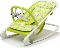 Качели-шезлонг Baby Care Rock Out Green МВ308