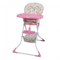 Высокий стул для кормления BabyHit Tasty Time Circles Pink