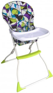 Высокий стул для кормления BabyHit BonBon Purple green