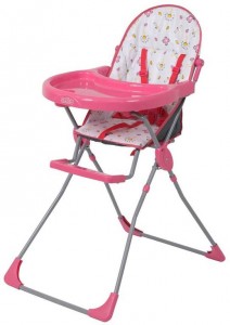Высокий стул для кормления Фея Selby 152 Pink