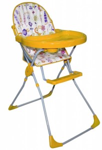 Высокий стул для кормления Teddy Bear C-H (R) Яркий луг Yellow