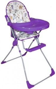 Высокий стул для кормления Teddy Bear C-H (R) Совы Purple