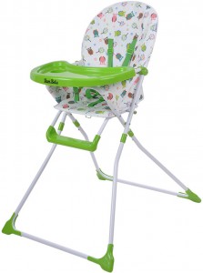 Высокий стул для кормления BamBola Sencillo LHB-012 Совы Green