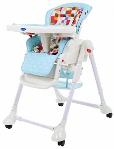 Высокий стул для кормления Sweet baby Luxor Multicolor Blue