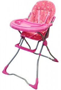 Высокий стул для кормления Мишутка С-Н-3 D-039 Pink