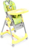 Высокий стул для кормления Leader Kids RT-1004 Собачка Yellow green
