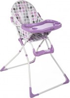 Высокий стул для кормления Capella S-201B Purple