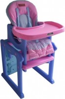 Высокий стул для кормления Seca Action J-D001-S15 Pink blue