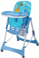 Высокий стул для кормления Liko Baby LB HC21 Blue giraffe