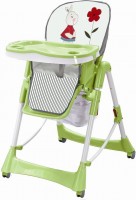 Высокий стул для кормления Liko Baby Red Rabbit LB HC21 Green