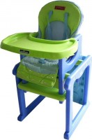 Высокий стул для кормления Seca Action J-D001-S02 Green blue