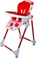 Высокий стул для кормления Bebi Planete Callipso BCH202B Red