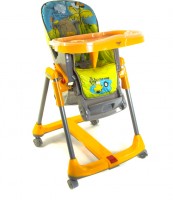 Высокий стул для кормления Leader Kids RT-1004 Слоник Orange