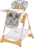 Высокий стул для кормления Happy baby William Light Yellow