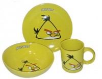 Набор для кормления Angry Birds 91814 Yellow