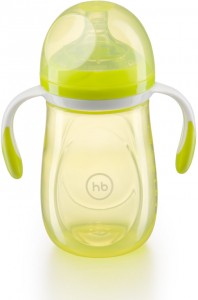 Антиколиковая бутылочка Happy baby Anti-colic baby bottle 10009 Lime