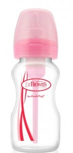 Бутылочка с широким горлышком Dr.Brown`s WB91305 Options 270мл Pink