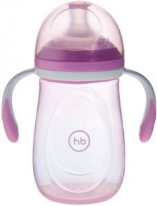 Антиколиковая бутылочка Happy baby 10009 Purple