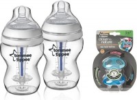 Антиколиковая бутылочка Tommee Tippee 42252571/1215 + прорезыватель