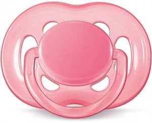 Ортодонтическая пустышка Philips AVENT FreeFlow SCF178/14 Pink