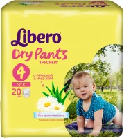 Одноразовые трусики-подгузники Libero Dry Pants Maxi 7-11кг 20 шт