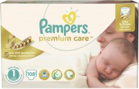 Одноразовые подгузники Pampers Premium Care 1 Newborn 2-5 кг 108 шт