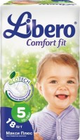 Одноразовые подгузники Libero Comfort Fit Ecotech Maxi + 10-16 кг 18шт