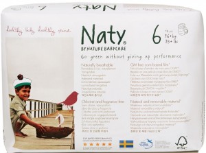Одноразовые трусики-подгузники Naty 6 16+ кг 18 шт