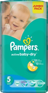 Одноразовые подгузники Pampers Active Baby Junior 11-18 кг 58 шт 4811
