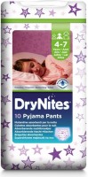Одноразовые трусики-подгузники Huggies DryNites 4-7 лет 10 шт для девочек