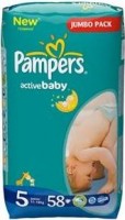 Одноразовые подгузники Pampers Active baby Junior 11-18 кг 58 шт 264811